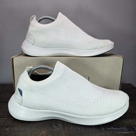 Vessi Everyday Move Slip On Mens Size 11 Waterproof Shoes Sneakers White - Picture 1 of 11